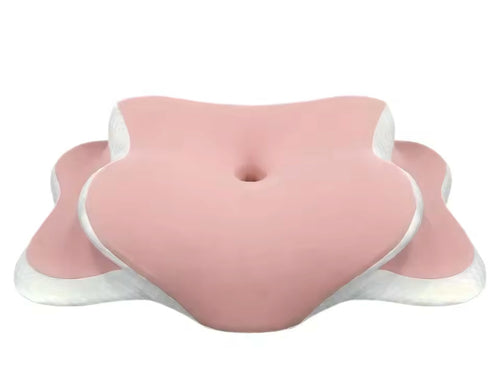 Nightfall side sleeper pillow in Dusk Rose
