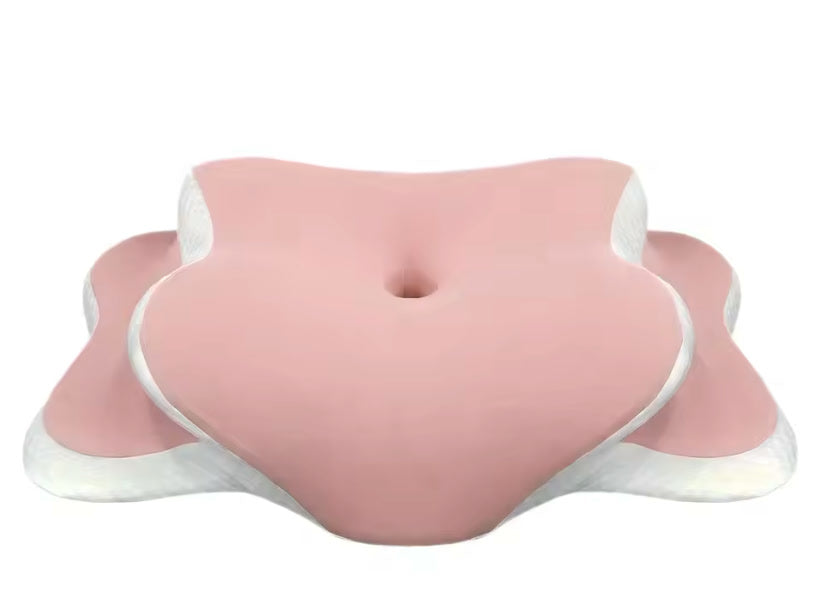 Nightfall side sleeper pillow in Dusk Rose